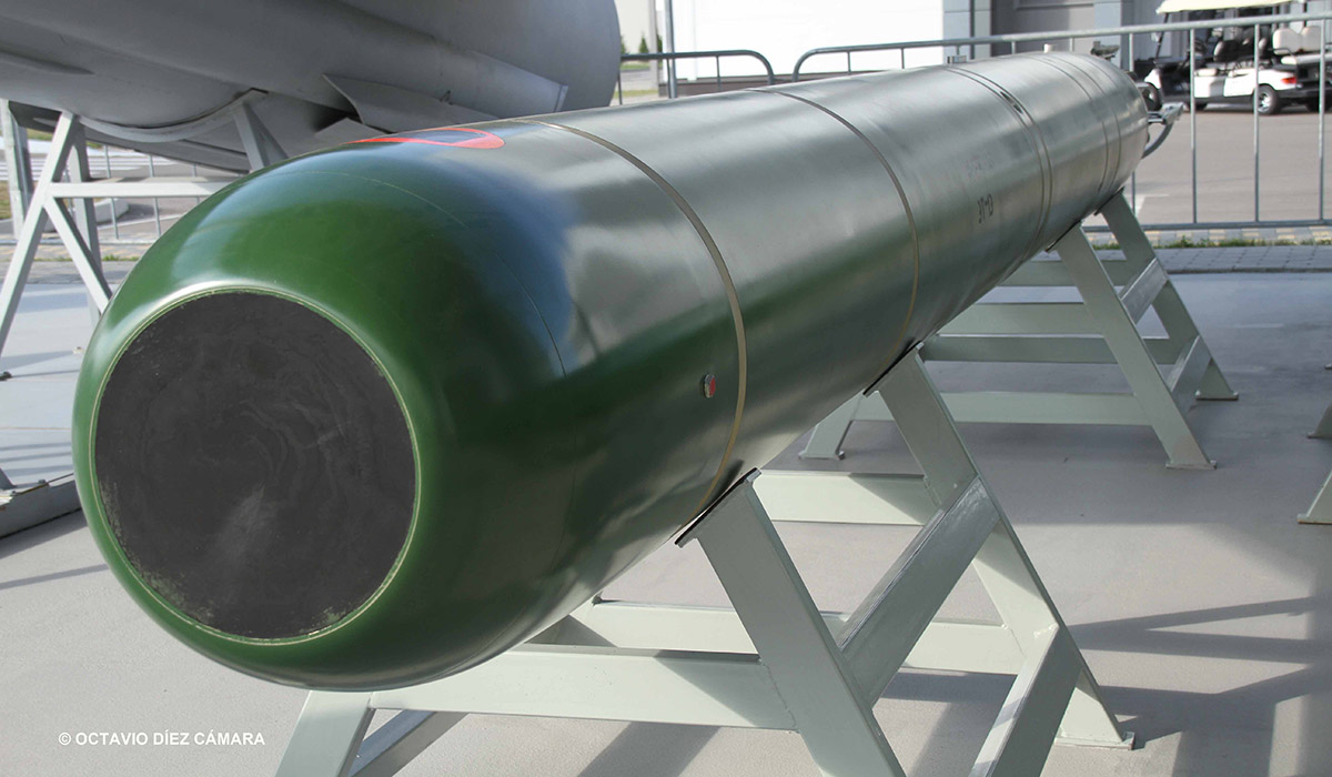 agosto de 2022 hemos podido conocer algunos detalles del avanzado torpedo 3T13 destinado a la Marina de Rusia. (Octavio Dez Cmara)